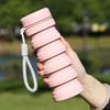 500ML Folding  Silicone Water Bottle Retractable Foldable Drinking Cup  Cycling
