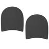 Rubber Anti Slip Sole Pad Replacement Thicken Sole Pad Shoe Repair Accessories (Black)