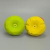 Boredom Relief Pet Toy Squeaky Pear Dog Toy, Latex Chew Anxiety Interactive Fetch Teeth Cleaning for Aggressive Chewers Durable Teething