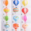 Hot Air Balloon Paper Lantern Double Color Stitching Rainbow Wedding Paper Lantern