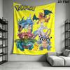 Eevee Evolution Tapestry Wall Tapestry Background Cloth Wallmounted Background Cloth Soft Atmospheric Background Cloth