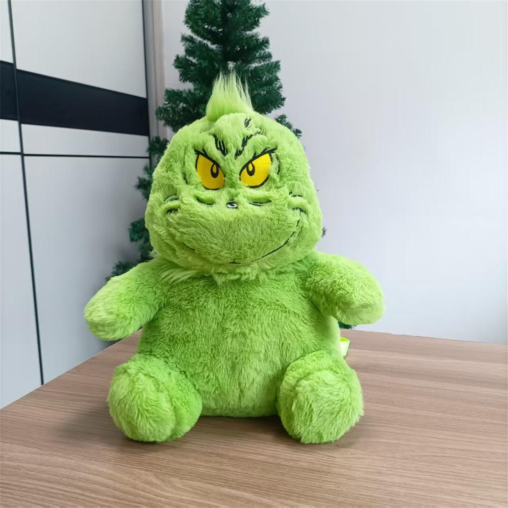 Plush Toy Backpack Plush Toy Green Doll Christmas Doll