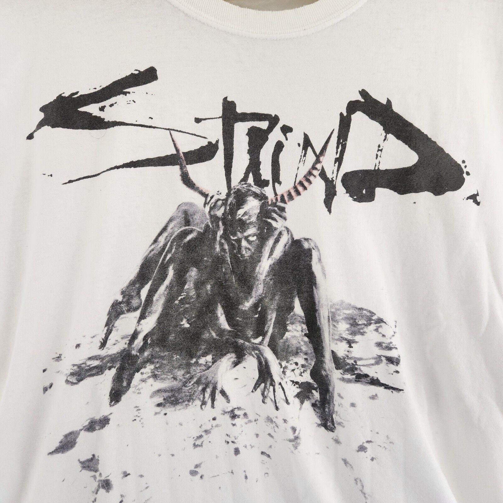 Футболка группы Staind Концертный подарок для фаната Белая Все размеры Футболка AR225 S