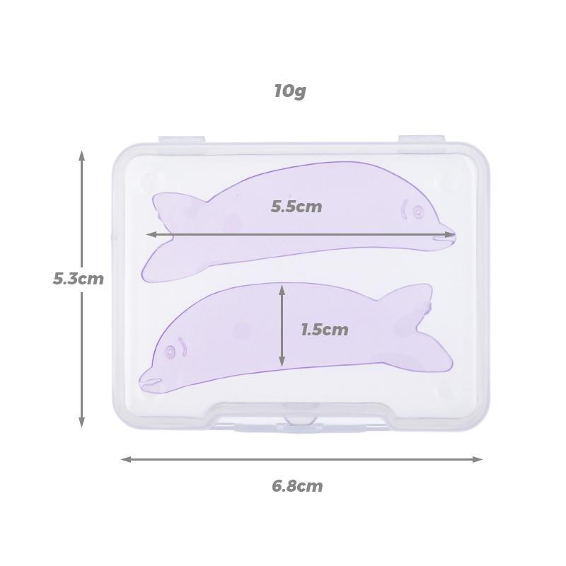 Ultra Thin Silicone Dolphin bear shape Eyelash Perm Pads Lashes Rods Shield Lifting 3D Eyelash Curler Accessories Applicator