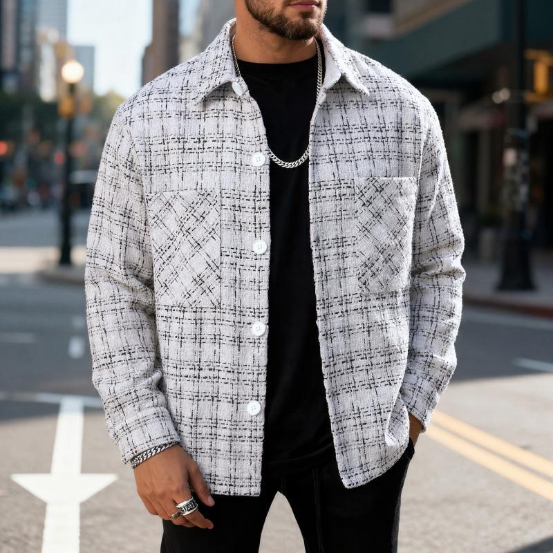 Xiaoxiang trendy jacket couple men's Hong Kong trendy ins loose casual top --P