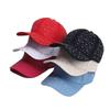 Women's Summer Rhinestone Baseball Cap - Stylish, Face-Slimming Hat