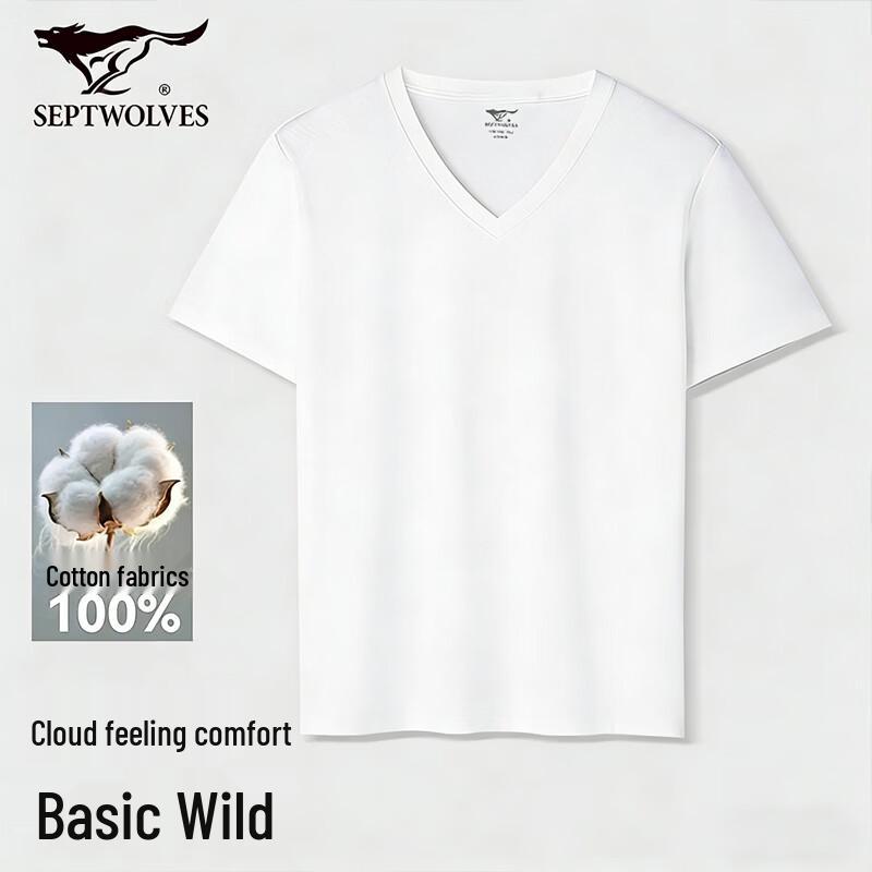 Men s Pure Cotton Short Sleeve T-Shirt XL