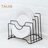 Pot Lid Stand Rack Kitchen Pan Organizer High Stability Multi-Functional Space-Saving Kitchen Baking Tray Cutting Board Holder