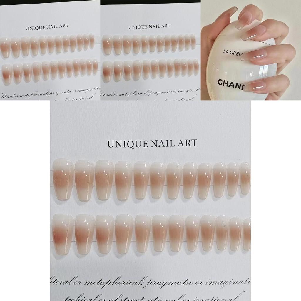 Trendy B491 Ballet-style Nail Art With European And American Influence