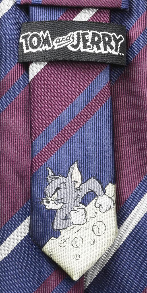 Florence Spec Tom and Jerry Tie Stripe 1 T&J000001-002 Red 1 Standard