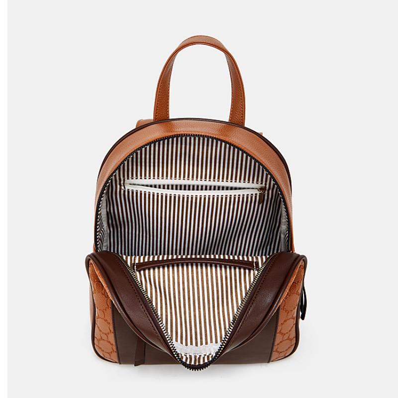 Fashion Backpacks Women's Contrast Color Shoulder Bags Female Soft Leather Rucksack Ladies Large Capacity Handbags and Purses