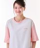 CHASECULT Women'S Color Block Short Sleeve T-Shirt-Dbrg5892D0P