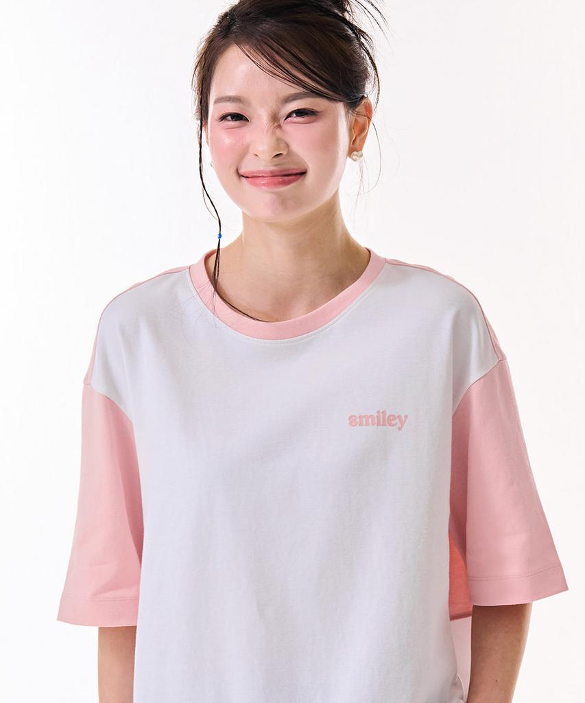 CHASECULT Women'S Color Block Short Sleeve T-Shirt-Dbrg5892D0P