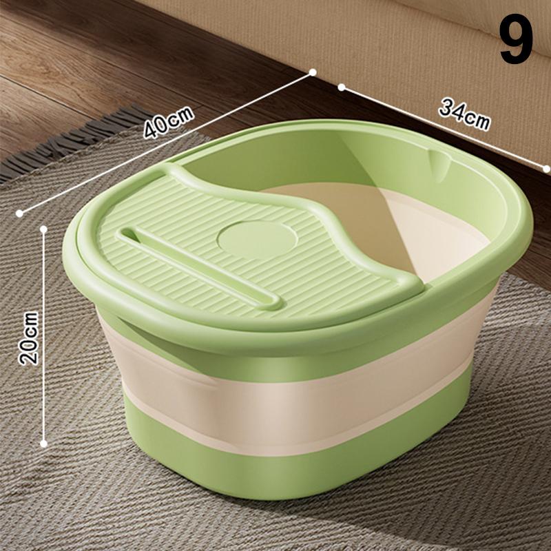 1Pcs Foldable Home Foot Bath Bucket Massage Foot Wash Leisure Health Bucket Foot Bath Basin Portable Foot Soak Foot Tub