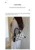 Women's 2026 Trendy Polka Dot Shoulder Bag - Large Capacity for Summer Fashion and Work Commute
