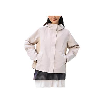 Sports Lifestyle Series Solid Color Zip-Up Hooded Comfortable Breathable Versatile Casual Jacket Women Jackets 162517611S-3