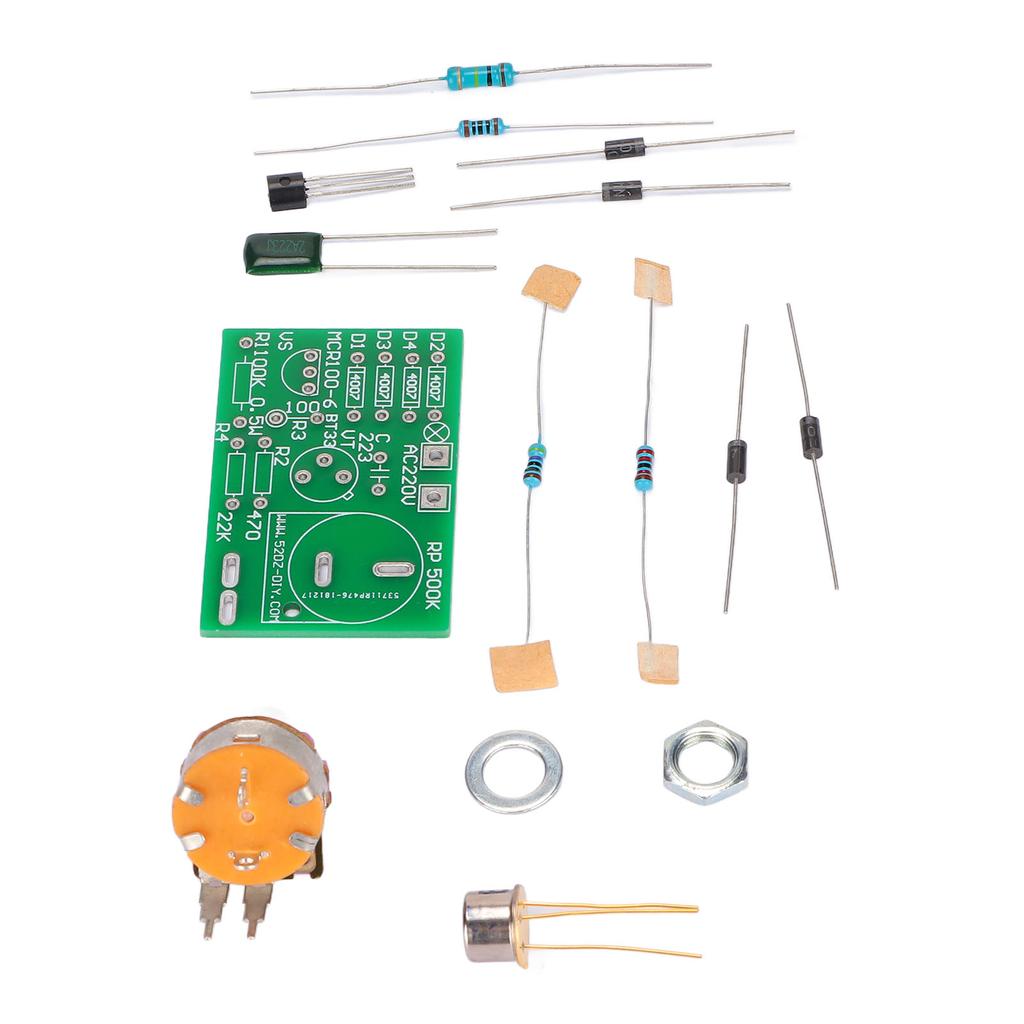 Dimmbares Schaltungsmodul-Kit Transistor Schreibtischlampe Dimmung Elektronische Produktion DIY-Platine BT33