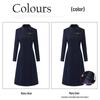 Women's New Chinese Style Wool Blend Mid-Length Coat