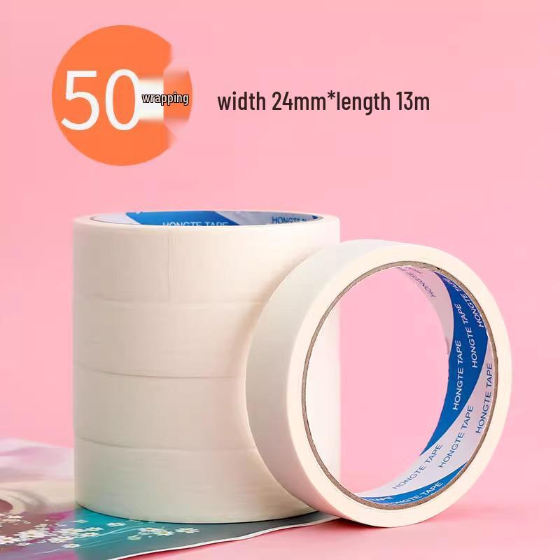 Crepe Paper Tape for Art: Perfect for Painting, Edging, Watercolor, Sketching, No-Trace, Hand-Tearable.