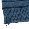 M2SQUARED Border Pattern Long sleeve knit L Navy system sweater Women Used
