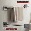 Adhesive Towel Rack, Simple Installation, Super Sticky, Durable Other Materials, Wall Mounted Towel Rack, Space Saving Bathroom Accessory