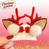 Festliche Rentiergeweih-Haarspangen - Verwandlungsfähiges Stirnband für Kinder & Erwachsene, Niedliches Weihnachts-Haaraccessoire & Foto-Requisite