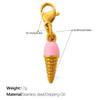 Cute Sweet Wind Pizza Candy Food Series Lobster Buckle Pendant Diy Bracelet Necklace Exquisite Accessories