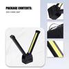 Portable Led Flashlight With Hanging Hook, Handheld Usb Rechargeable Worklight Outdoor Camping Light Auto Repair Work Light
