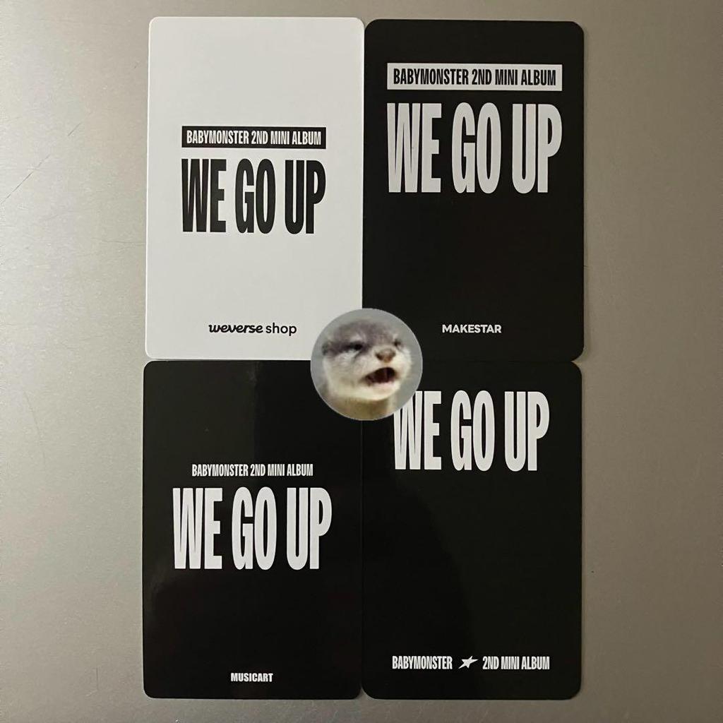 [USED] BABYMONSTER WE GO UP TIME ATTACK Bonus Chiquita