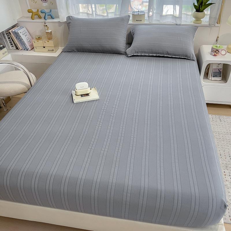 New Double-layer Gauze Bed Sheet Cover Single Piece Single Dormitory Mattress Protector All-inclusive Non-slip Non-shifting Sheet