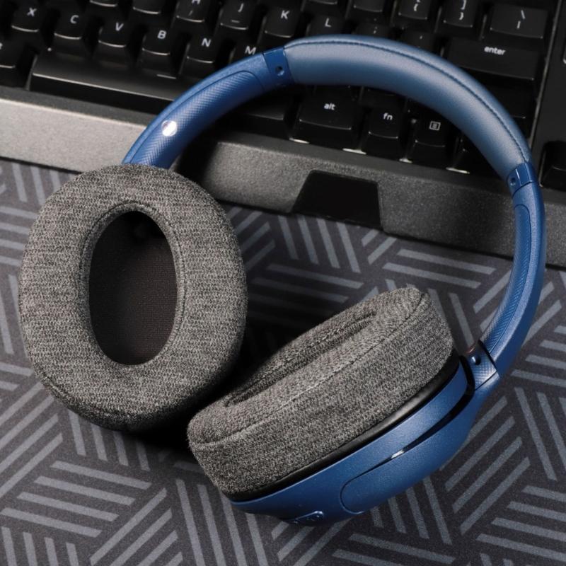 Pernițe de urechi de catifea de schimb pentru căștile WHCH710N CH700N CH720N, pernuțe pentru urechi, design confortabil și de izolare a zgomotului