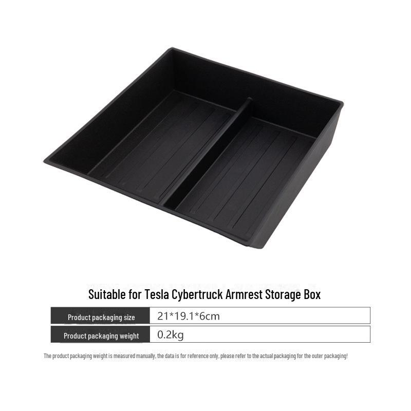 

Подходит для нижнего ящика для хранения вещей на подлокотнике Cybertruck и центрального ящика для хранения элементов управления No specification чёрный