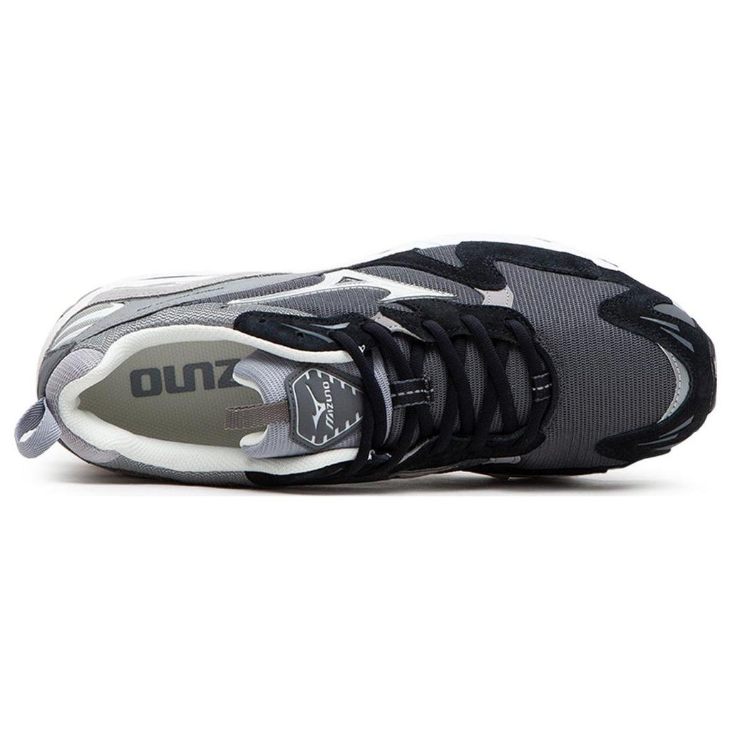 Mizuno Wave Rider 10 Dark Shadow Men Sneakers Grey Snow-White Opal-Grey D1GA222612