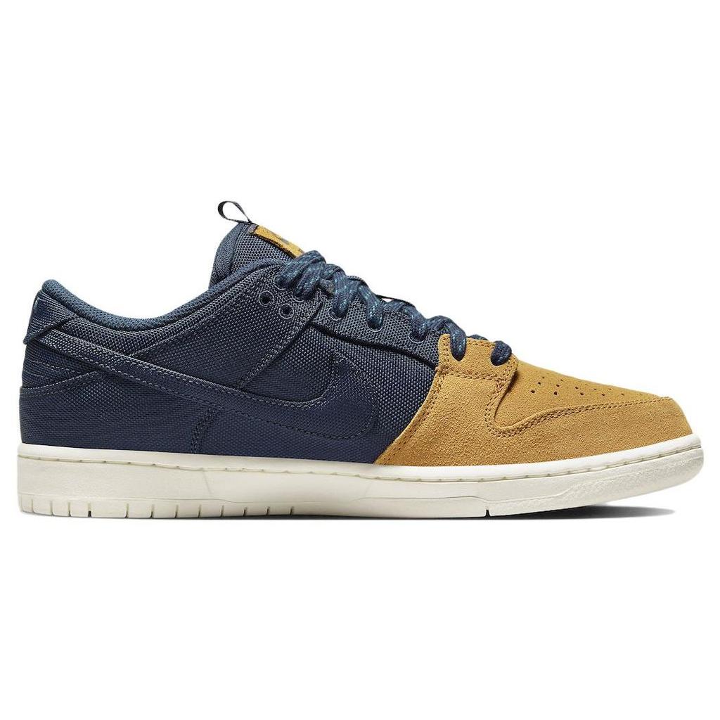 Nike Dunk Low SB Navy Desert Ochre Unisex Sneakers Blue Midnight-Navy Sail DX6775-400
