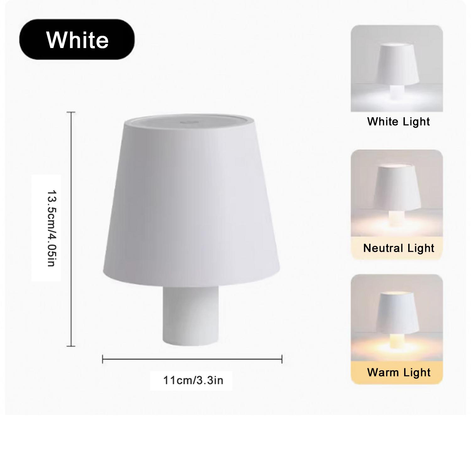 

Светодиодный светильник для винной бутылки, трехцветный, диммируемый, для гостиной, спальни, рабочего стола, ресторана, обеденного стола, внутреннее декоративное освещение B White