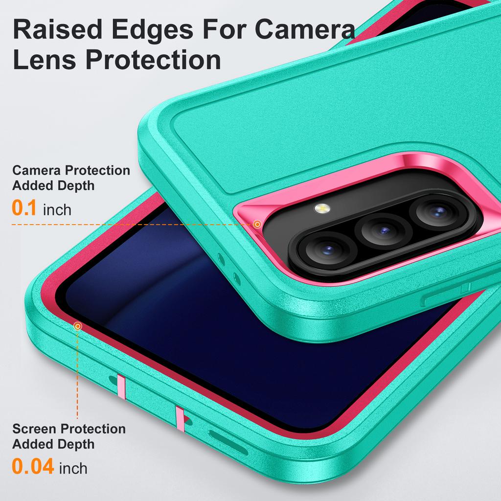 Samsung Galaxy A56 All-around Silicone Holder Phone Case Comfortable Skin Friendly Anti Drop Fingerprint Phone Protection Case
