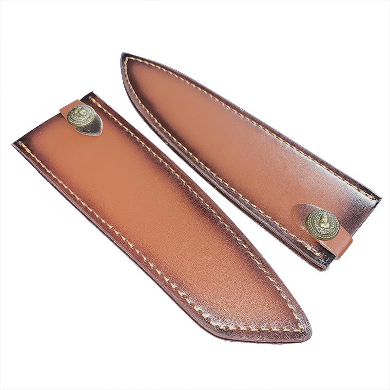 Eco-Friendly Recycled Leather Knife Sheath