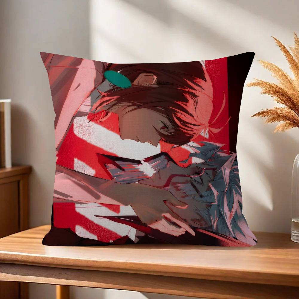 Romantic Anime DDANDADANS Pillow Cover Design Cushion Cover Decor Holiday Decorati