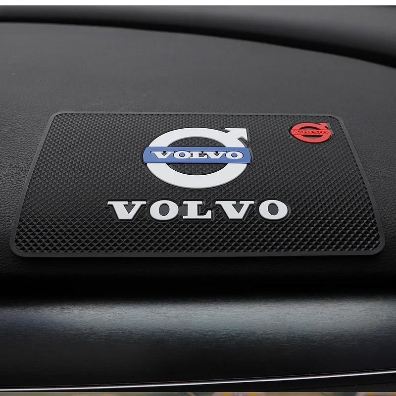 PVC Auto Armaturenbrett Anti-Rutsch-Matte Silikon-Pad Für Volvo Rdesign Polestar AWD V50 S60 XC60 S40 XC40 XC90 V60 S80 S90 V90 V70 T6