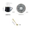 Ceramic Coffee Cup and Dish New Product Creative Türkiye Style Italian Espresso Cup 80ml Afternoon Tea Cup