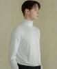 ESN Perfect Turtleneck Knit T-Shirt Off White