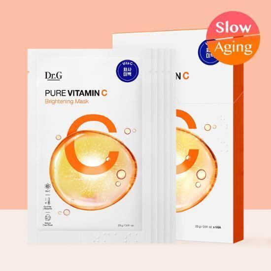 Dr.G Pure Vitamin Mask 5 Sheets (Elasticity/Vitamin/Moisture)