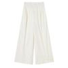 Xiangying Women's High-Waist Straight Wide-Leg Suit Pants