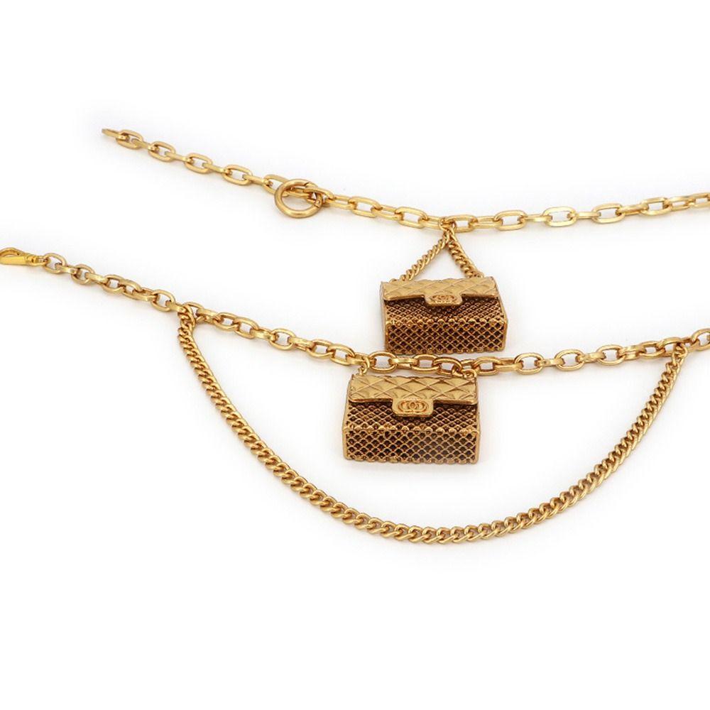 Jeans Trousers Party Trouser Dress Belts Gold Chain Belt Metal Bag Waistband Tassel Waist Strap