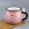 Cute Cartoon Dinosaur Ceramic Mug 300ml Green Coffee Cup With Handle Kids Adults Home Use