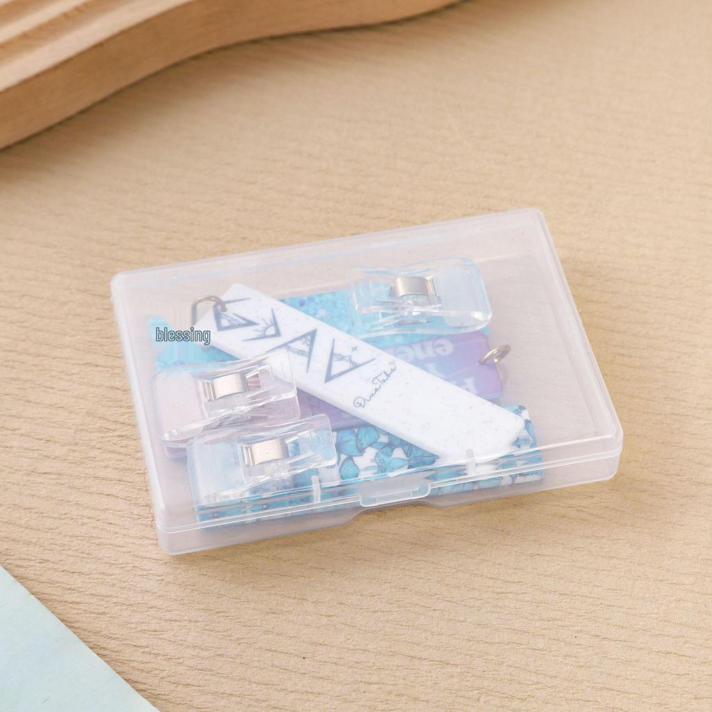 Rechteckige PP-Kunststoffbox für Kleinteile, Angelhaken, Ohrstöpsel, Schmuck und zur Aufbewahrung
