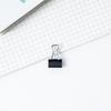 Black Long Tail Paper Clip - Small Phoenix Iron Clip for Office and Test Papers