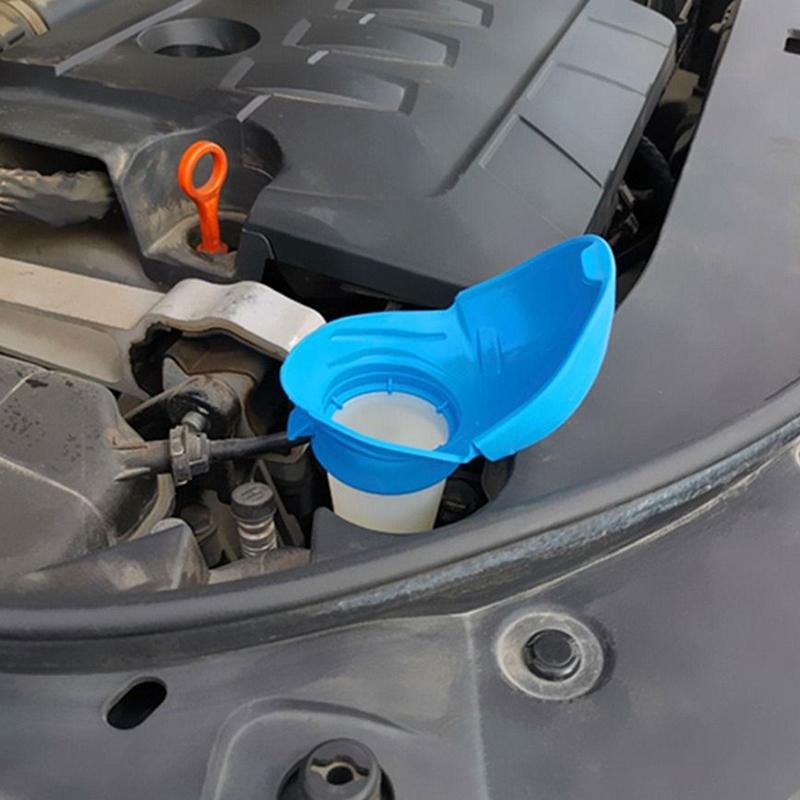 1PC Universal Car Windshield Wiper Washer Fluid Reservoir Cap Car Bottle Cap Funnel