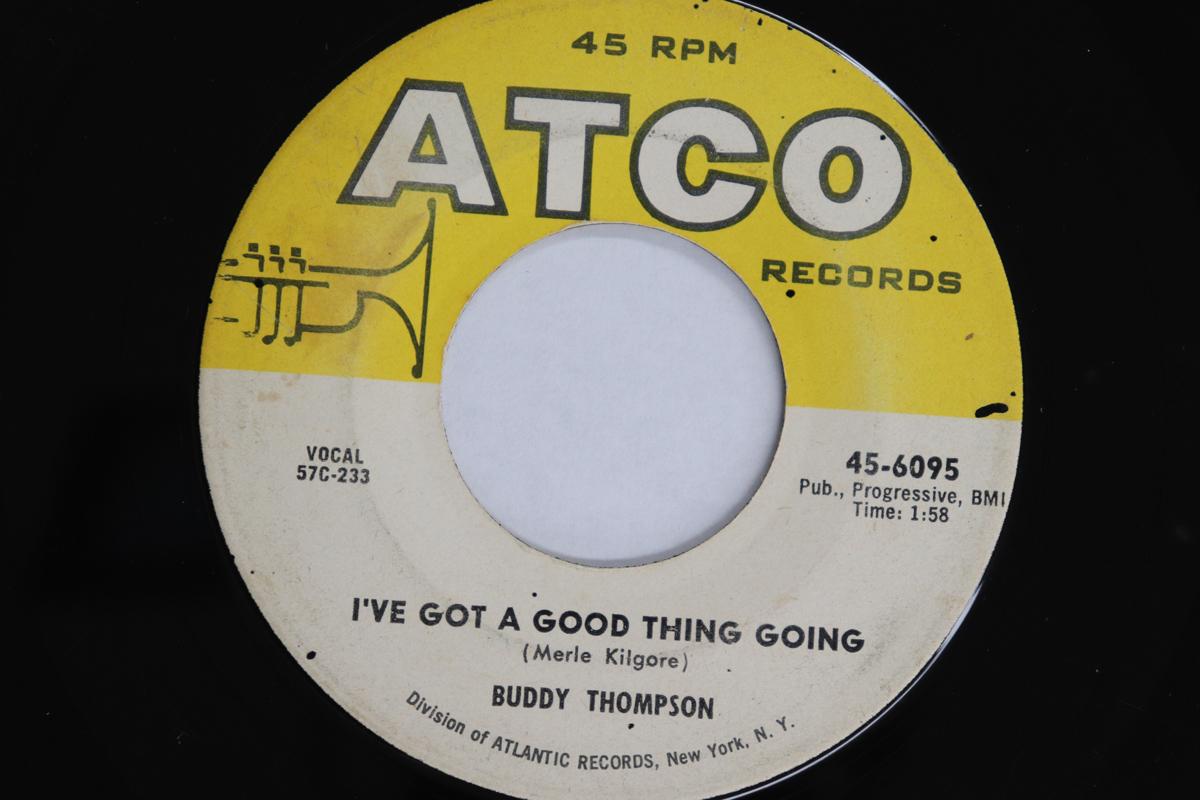 

7inch Record BUDDY THOMPSON - I ve Got A Good Thing Going / This 456095 ATCO RECORDS 1957 US Rock Used