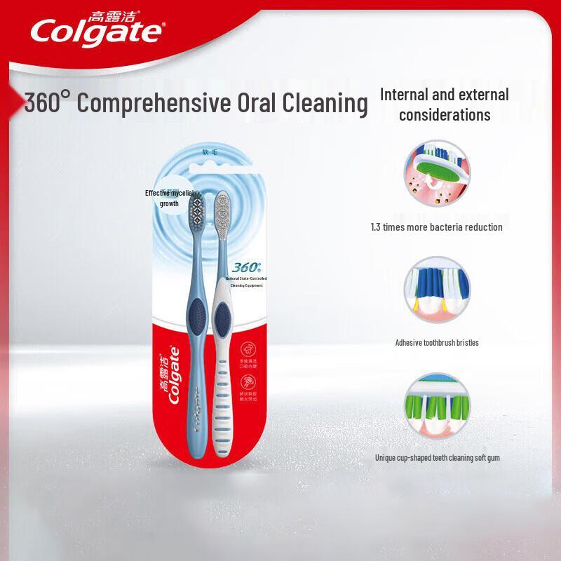 Colgate 360 Total Oral Clean Toothbrush & Toothpaste Set